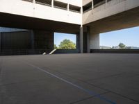 Los Angeles Open Space Under Clear Skies