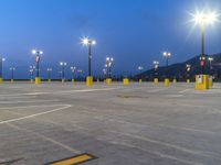 Los Angeles Parking Deck at Dawn