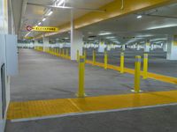 Los Angeles Parking Deck at Night: A Play of Light