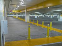 Los Angeles Parking Deck at Night: A Play of Light