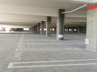 Parking Lot in Los Angeles: Grey Asphalt Surface