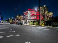 Los Angeles Parking Lots and Artificial Light