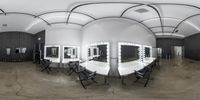 a picture of the inside of an empty show room for makeup or make - up