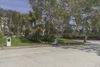 Residential area in Los Angeles, California, USA