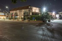 Los Angeles Residential Area at Night (City 002)