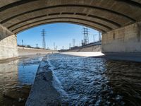 Residential Bridge Over Water in Los Angeles