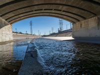 Residential Bridge Over Water in Los Angeles