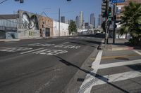 Los Angeles Residential Neighborhood: A Cityscape View