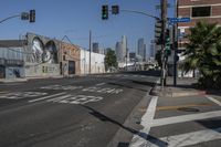 Los Angeles Residential Neighborhood: A Cityscape View