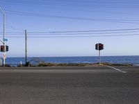 Los Angeles Residential Road under a Clear Sky