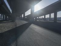 Los Angeles Road: Sunlight on Asphalt