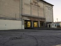 Los Angeles Road at Dawn: Calm Before the Industrial Rush