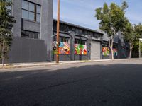 Los Angeles Road: Urban Industrial Scene