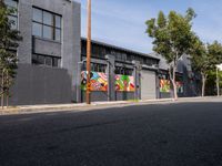 Los Angeles Road: Urban Industrial Scene