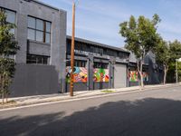 Los Angeles Road: Urban Industrial Scene