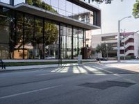 Los Angeles Roads Under Clear Skies