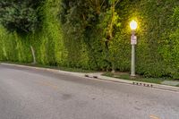 Scenic Road in Los Angeles, California, USA