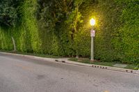 Scenic Road in Los Angeles, California, USA