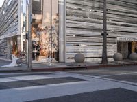 Los Angeles Shopfronts on Bright California Day