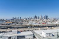 Los Angeles Skyline in California, USA