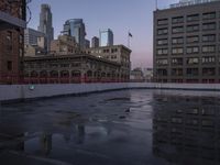 Los Angeles Skyline at Dawn