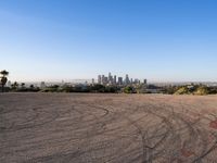 Los Angeles Skyline at Dawn: A Cityscape View