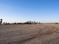 Los Angeles Skyline at Dawn: A Cityscape View