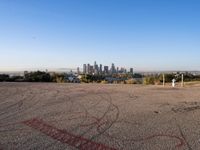 Los Angeles Skyline at Dawn: A Cityscape View