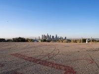 Los Angeles Skyline at Dawn: A Cityscape View