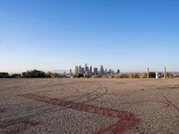 Los Angeles Skyline at Dawn: A Cityscape View
