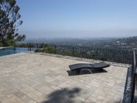 Los Angeles Skyline from Deck View