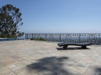 Los Angeles Skyline from Deck View