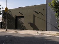 Los Angeles Skyline: Blend of Factory and Vegetation