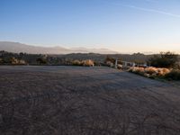 Los Angeles Skyline: Open Urban Spaces at Dawn