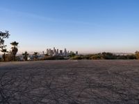 Los Angeles Skyline: Urban Dawn Breaks Over the City