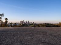 Los Angeles Skyline: Urban Dawn Breaks Over the City