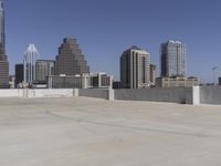 Los Angeles Skyscrapers Cityscape Clear Sky 002