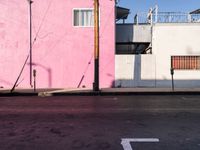 Los Angeles Storefronts on Asphalt Streets