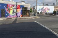 Los Angeles Street Art Cityscape