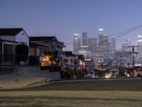 Los Angeles Street at Night: A Play of Artificial Light