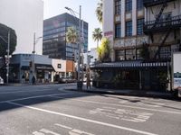 Los Angeles Streets: Urban Roadways Under a Clear Sky