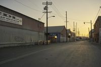 Los Angeles Sunrise: A View of the Residential Area