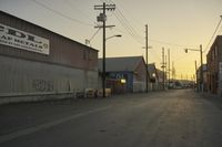 Los Angeles Sunrise: A View of the Residential Area