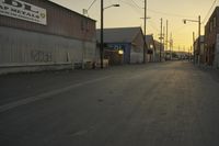 Los Angeles Sunrise: A View of the Residential Area