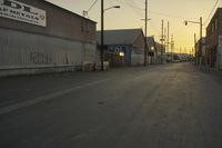 Los Angeles Sunrise: A View of the Residential Area