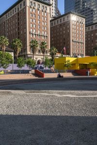 Urban Cityscape in Los Angeles, California, USA