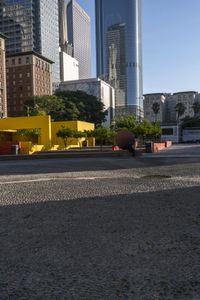 Urban Cityscape in Los Angeles, California, USA