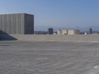 Los Angeles Urban Landscape: High-rise Building Against a Clear Sky