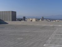 Los Angeles Urban Landscape: High-rise Building Against a Clear Sky