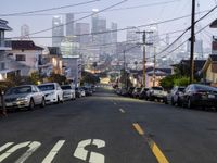 Los Angeles: Urban Nightscape with Artificial Light
